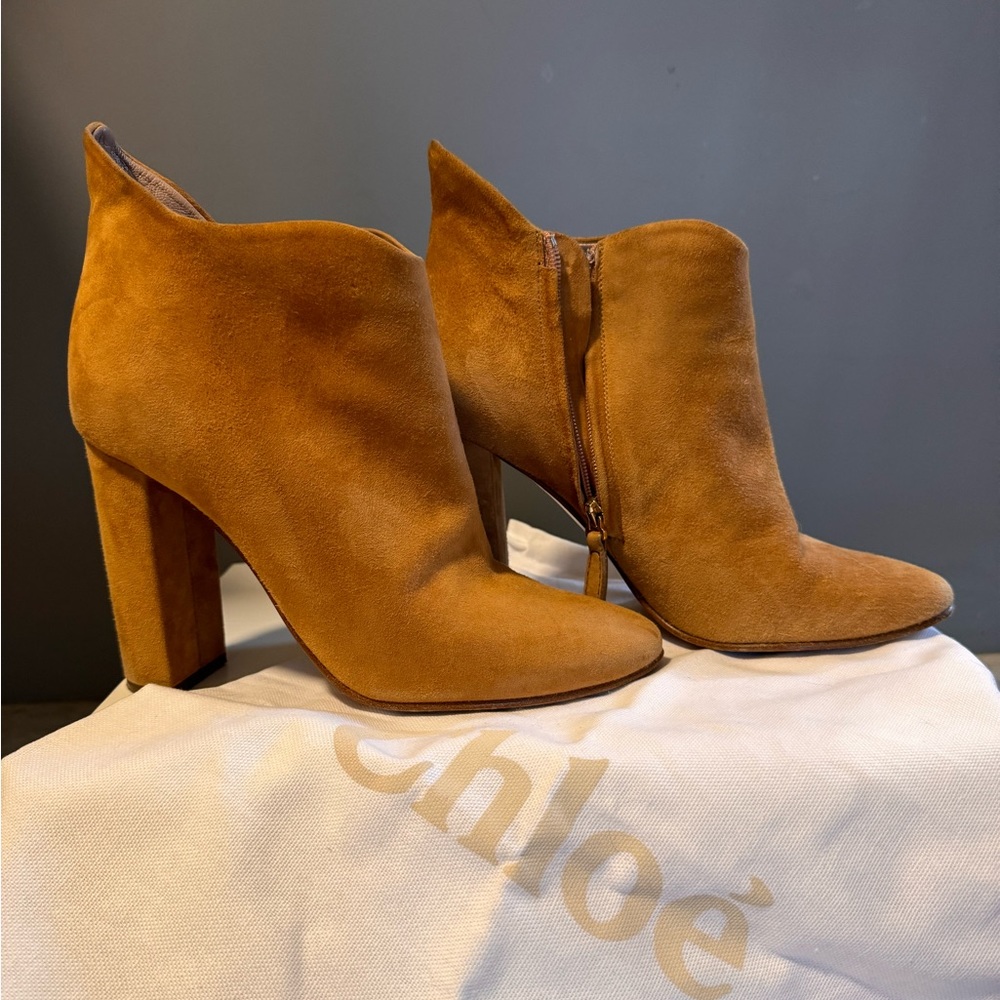 Chloe booties Size 37